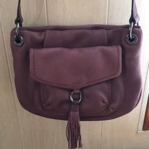 Aimee kestenberg double pocket leather crossbody